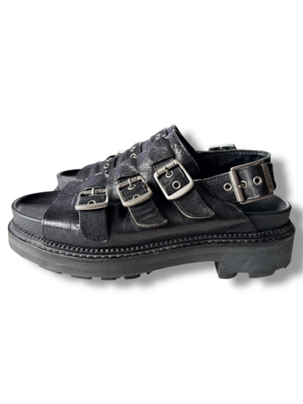 John Fluevog  7TH Heaven Ora  Angel Sole Sandal Size 7 - Picture 2 of 8